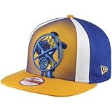 NBA New Era Denver Nuggets Marvel Hero 9FIFTY Snapback Hat - Royal Blue/Gold