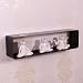 XXL DVD & BLU-RAY REGAL LOUNGE DESIGN CUBE retro metall wand rack schwarz