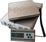 Produkt-Bild: 150kg/50g HCG-1 +BOX Digitale Plattformwaage Paketwaage inkl. Aluminium-Koffer *** TOP-Qualit&auml;t zum Spitzen-Preis! ***