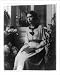 Historic Print (L): [Anna Freud, three-quarter length portrait, seated, facing left]