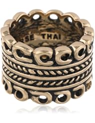 Barse "Origin" Bronze Swirled Band Ring