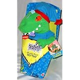 Nickelodeon Nicktoons Rugrats Slumber Party Reptar Plush (1997) ~ Mattel