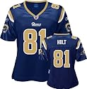 Torry Holt Navy Reebok Replica St. Louis Rams Women's Jersey