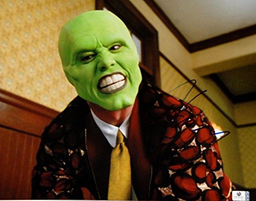 Jim carey Hand Signed Autographed 11×14 Photo Sexy The Mask Funny GA 731152