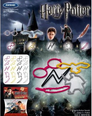 Forever Collectibles Harry Potter  Logo Bandz