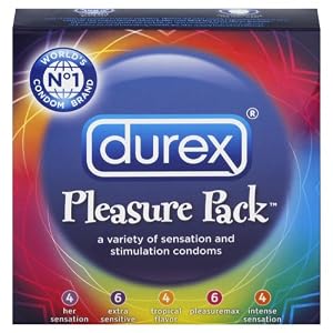 Durex - Pleasure Pack Condom 24 Count.