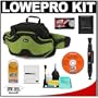 Lowepro Inverse 100 AW Beltpack Digital SLR Camera Bag (Leaf Green) + Accessory Kit for Canon Rebel XSi, XS, T1i, T2i, EOS 50D, 5D, 7D, Nikon D3000, D5000, D40, D60, D90, D300, D300s, Olympus Evolt E-30, E-450, E-520, E-620, and Sony Alpha A230, A330, A380, A450, A500, A550, A850