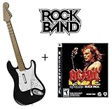 AC/DC Live: Rock Band Track Pack (Game) + Rock Band Wireless Guitar [PS3]