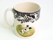 Spode Woodland Hunting Dogs 9-Ounce Mug, Flat-Coated Pointer