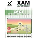 CSET English 105, 106, 107 Teacher Certification Test Prep Study Guide (XAM CSET)