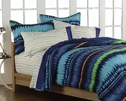 Tie Dye Bed In A Bag - Blue