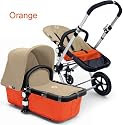 Bugaboo Cameleon Stroller - Orange Base - Orange Canvas