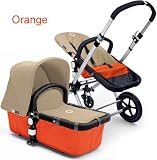 Bugaboo Cameleon Stroller - Orange Base - Orange Canvas