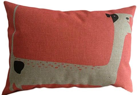 Lakiss Custom Cotton Linen Decorative Throw Lumbar Pillow Case Cushion Cover 12"X20"