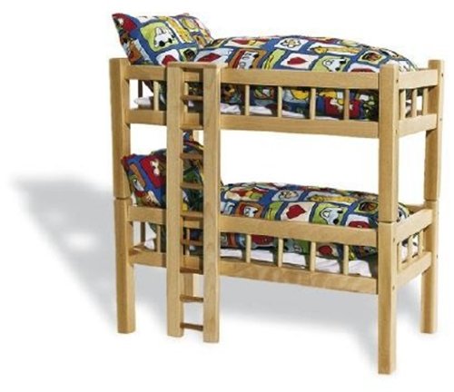 Pinolino 252303 - Puppen-Etagenbett 'Katinka'