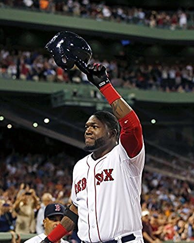 Superb Poster Square David Ortiz Poster Red Sox Boston Photo World Big Papi Series Baseball