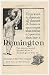 1905 Remington Typewriter Eliminate Uncertainty Print Ad