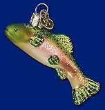 Old World Christmas Mini Trout Ornament