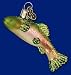 Old World Christmas Mini Trout Ornament