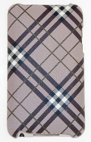 External hard drive:KingCase Apple iPod Touch - 2nd & 3rd Gen. * Hard Case * Plaid (Black) 8GB, 16GB, 32GB, 64GB