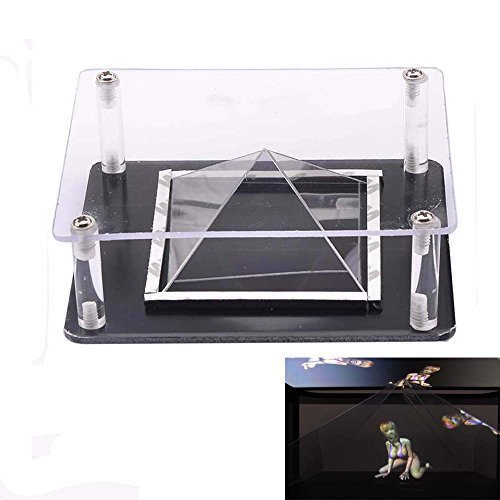 Universal diy 3d holographic projection pyramid for ipa…