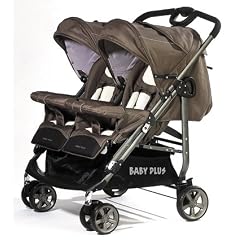 Babyplus Compact Twin Zwillingswagen, cacao