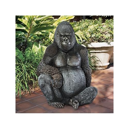 Gus the Giant Gorilla statue Great Ape garden sculpture New(The Digital Angel)
