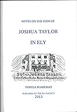 Notes on the firm of Joshua Taylor in Ely