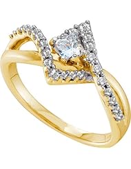 0.51CTW DIAMOND BRIDAL RING