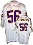 Minnesota Vikings Mens NFL Football Jersey E. J. Henderson #56 White