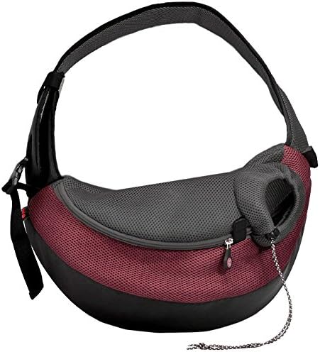 Wacky Paws Pet Sling, Large, Burgundy