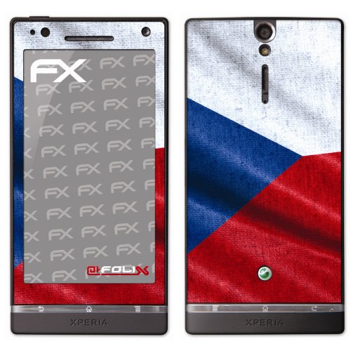 atFoliX Fu&szlig;ball EM 2012 Tschechien Flagge Designfolie f&uuml;r Sony Xperia S Preisvergleich