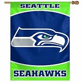 NFL Seattle Seahawks 27-by-37-Inch Vertical Flag at Amazon.com