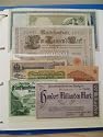 Mauritius-Spezial-Geldschein-Sammlung. 105 Inflations-Banknoten und Notgeldscheine aus ganz Deutschland. 1910-1923. Eingesteckt in modernes Ringbuchalbum. 4&deg;.