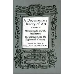 A Documentary History of Art, Vol. 2