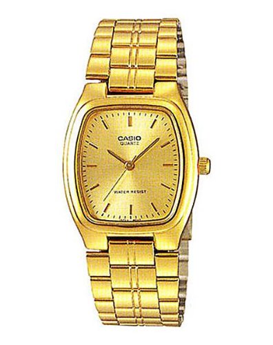 CASIO MEN'S QUARTZ WATCH GOLD STARP. MTP-1169N-9ARDF - 1