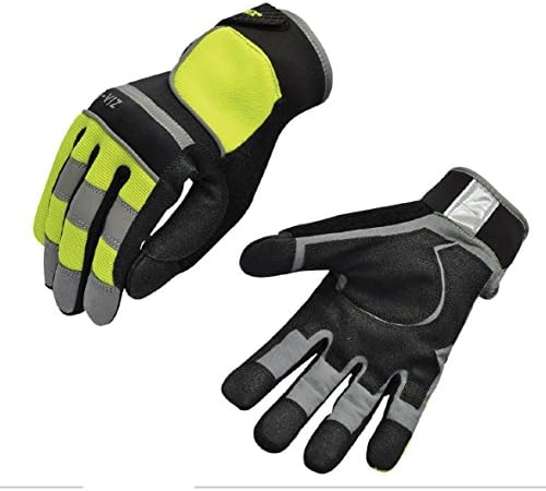 Mec Dex High Visibility General Purpose Safety Gloves Size 3XL Mechanics