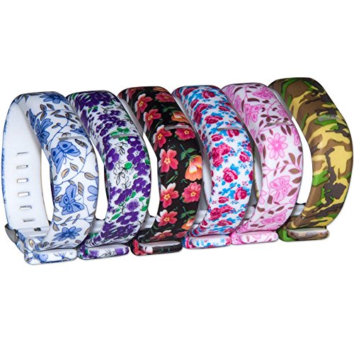 DDup New Release Adjustable Super Soft Replacement Wristband with Secure Watchband-style Closure for Fitbit Flex Activity Tracker