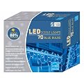 LED 70-Bulb Icicle Lights - Blue