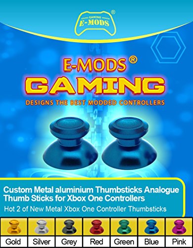 E-MODS GAMING® New Xbox One Controller Metal Blue analogue Thumbsticks thumb stick W/free Blue ABXY E-MODS GAMING® New Xbox One Controller Metal Blue analogue Thumbsticks thumb stick W/free Blue ABXY