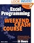 Excel Programming Weekend Crash Course