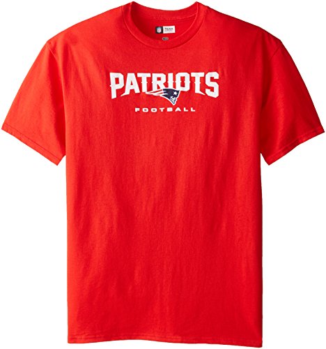 NFL New England Patriots Men's UP4 Tee, Red, Large