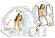 Quinceanera Bomboneiras - SPANISH - 12ea. Bomboneiras, Ribbons, Thank You Cards, Invitations, and Envelopes