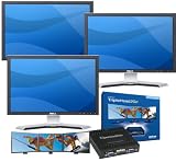 Value-Priced Panorama Monitor Bundle with 3, Dell E198WFP 19-inch Widescreen Flat Panel LCD Monitors Plus Matrox TripleHead2Go Digital Edition with Surround Graphics