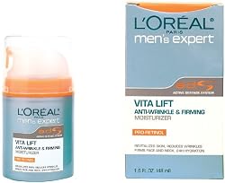 L'Oreal Paris Men's Expert Vita Lift Anti-Wrinkle and Firming Moisturizer, 1.6-Fluid Ounce