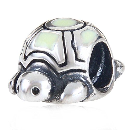 Tortoise Sea Turtle Charms 925 Sterling Silver Bead Fits Pandora Bracelet (A)