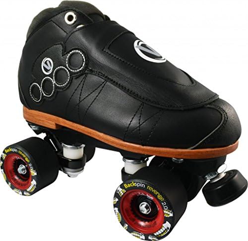 Roller Derby Speed Skates - Vanilla Brass Knuckle Blackout Gorilla Pro With Black Revenge Wheels