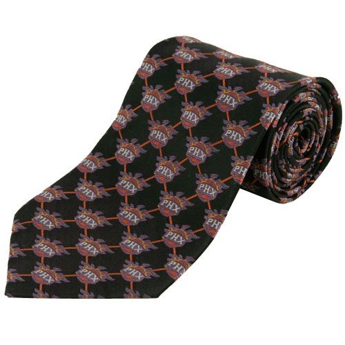 Phoenix Suns Black Woven Tie