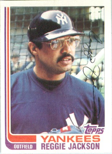 1982 Topps # 300 Reggie Jackson New York Yankees Baseball Card
