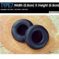 Kopfh�rer Ohrkissen, Ohrpolster Ersatz f�r Kopfh�rer, Kompatibel mit AKG-K26P, AKG-K414P, AKG-K416P. (Packaged 1 Paar (2 St�ck)) Type 7